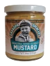 9oz jar of Grandpa Spencer's original flavored mustard